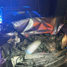 Zderzenie dwóch samochodów. Trwały utrudnienia w ruchu